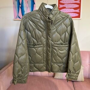 Zara Vegan Jacket (XS)